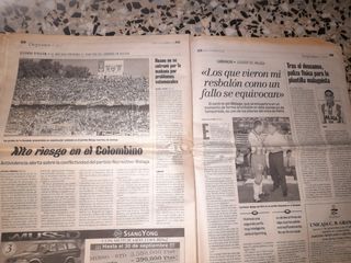 25 + 6 Períodicos antiguos Malaga CF