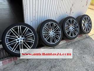 1377 KIT 4 LLANTAS PORSCHE 21 Y NEUMATICOS