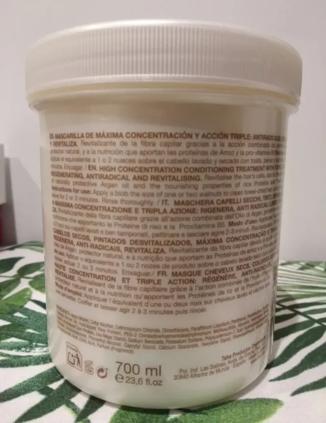 Mascarilla Tahe Botanic Cabellos Secos