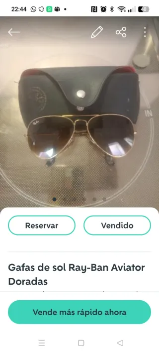 Gafas de sol Ray-Ban Aviator y round