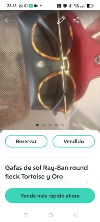 Gafas de sol Ray-Ban Aviator y round