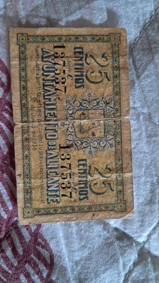 Billete 100 Pesetas España 1928 Cervantes