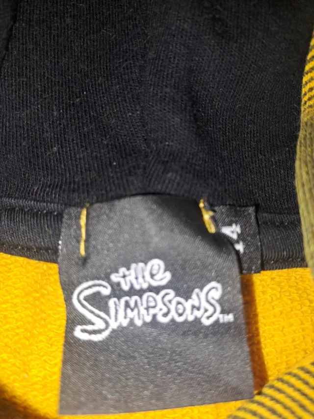 Felpa Bart Simpson a quadri