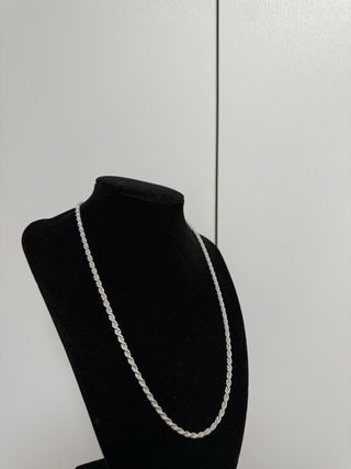 Cadena Cordón Salomónico Plata 925