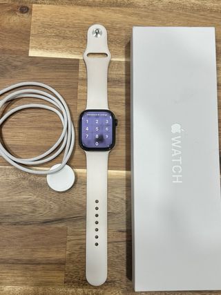 Apple Watch Beige/Blanco