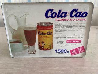 Caja Chapa Cola Cao Vintage Coches