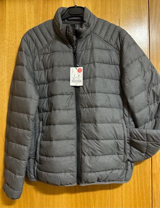 Chaqueta fina acolchada gris Talla S