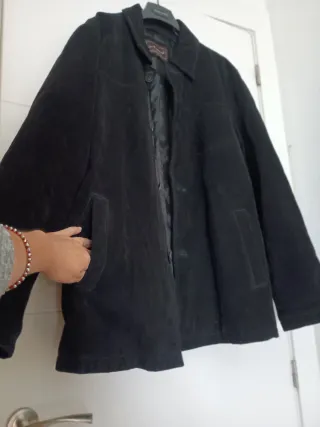 Chaqueta piel Negra Talla L