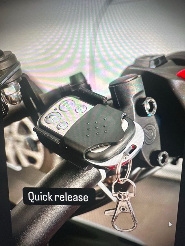 Soporte Mando Parking Universal Moto