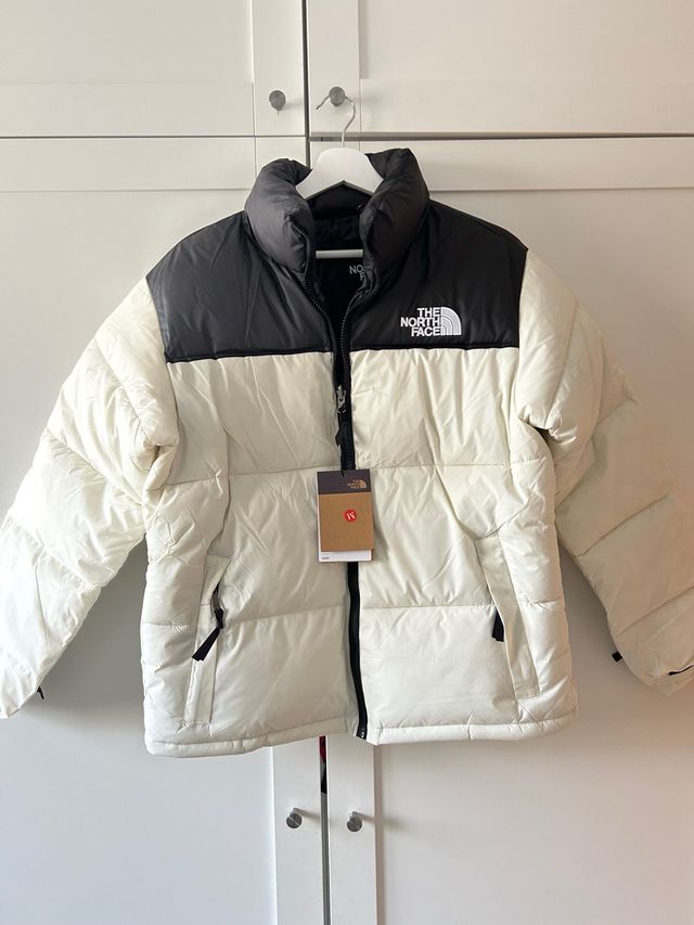 Chaqueta The North Face Negra y Blanca Talla M