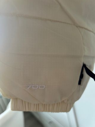 Chaqueta The North Face Negra y Blanca Talla M