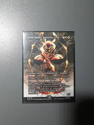 Mazo Iron Spider, guerrero civil Mazo