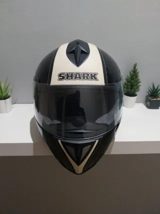 Casco Moto Shark Negro