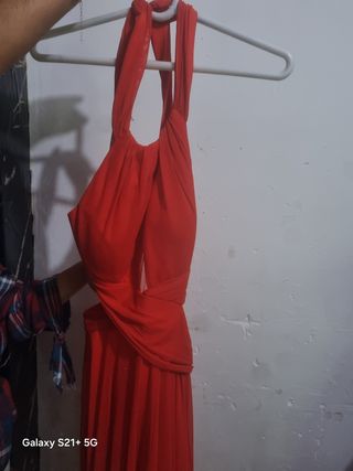 Vestido Alma&Gemela Rojo Talla L/XL