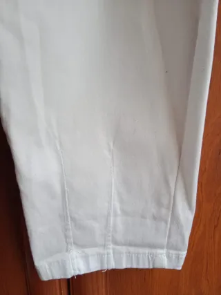 Pantalón blanco G&G Fashion mujer talla XL
