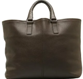 Bolso Tote Piel Marrón Bottega Veneta
