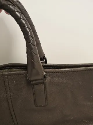 Bolso Tote Piel Marrón Bottega Veneta