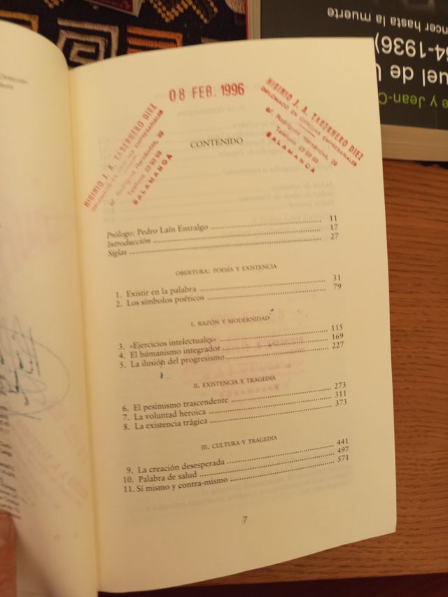 Unamuno Mascaras de Lo Tragico