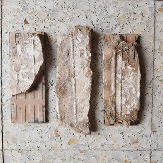 Rodapié/zócalo cerámico vintage años 60/70