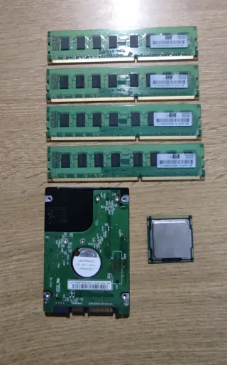 Intel i5 + 8GB DDR3 + HDD WD 320GB de 2,5"