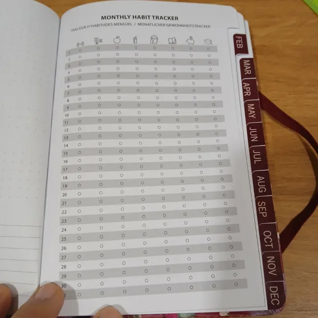 Agenda 2026 com Padrão de Beija-flor