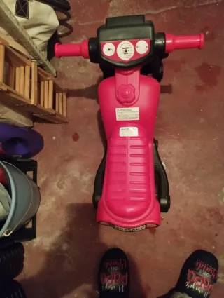 Moto Juguete Niño Rider Phantom Roja