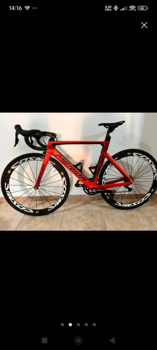 Bicicleta Merida Reacto Carbon.regalo rodi.elite