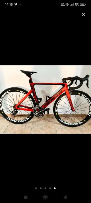 Bicicleta Merida Reacto Carbon.regalo rodi.elite