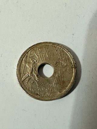 Moneda 25 Pesetas 1996 Castilla-La Mancha