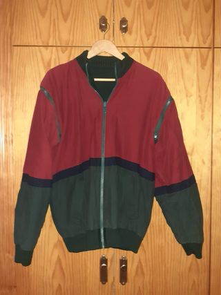 Chaqueta Paul & Shark Yachting Verde y Roja