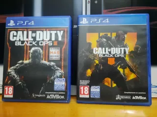 Pack Call of Duty Black Ops III y IV PS4