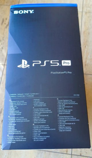 Playstation 5 Pro - selada Lacrada, Caixa Fechada