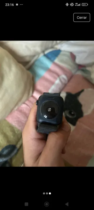Apple Watch SE Negro/Gris
Con cargador original
