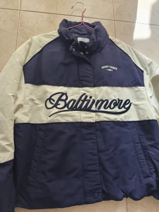 Chaqueta Baltimore Mount Vernon Azul/Blanco