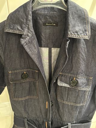 Mono vaquero Massimo Dutti