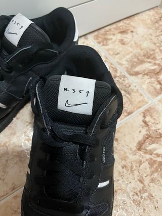 Zapatillas Nike N.354 Negras y Blancas