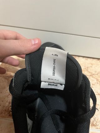Zapatillas Nike N.354 Negras y Blancas