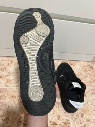 Zapatillas Nike N.354 Negras y Blancas