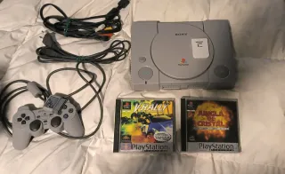 Consola PlayStation 1 + Mando y Juegos