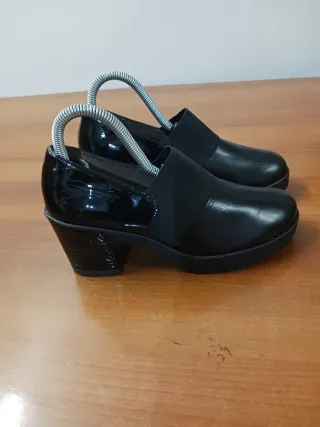 Zapatos Wonders Mujer Negros