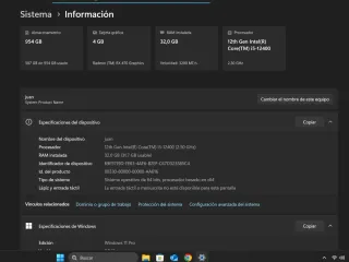 Ordenador Gaming con Luces LED Azules