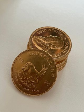Moneda Krugerrand 1oz Oro 1979