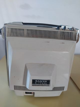 Televisor Sanyo mini 9 años 60