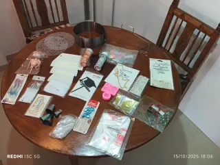 Batidora Qilive y moldes pastelería