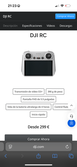 DJI Mini 3 Pro Drone + RC (Precintado)