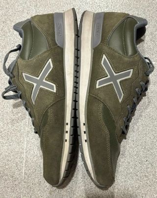 Zapatillas Munich Verdes y Grises Talla 44