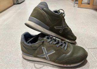 Zapatillas Munich Verdes y Grises Talla 44
