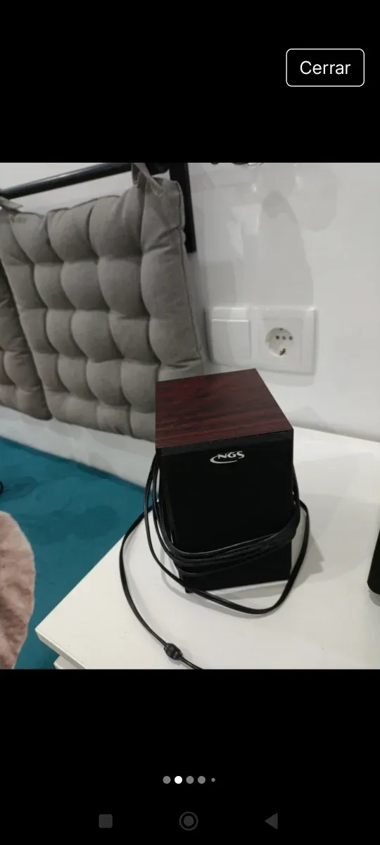 Altavoces NGS Madera 2.1 con Subwoofer