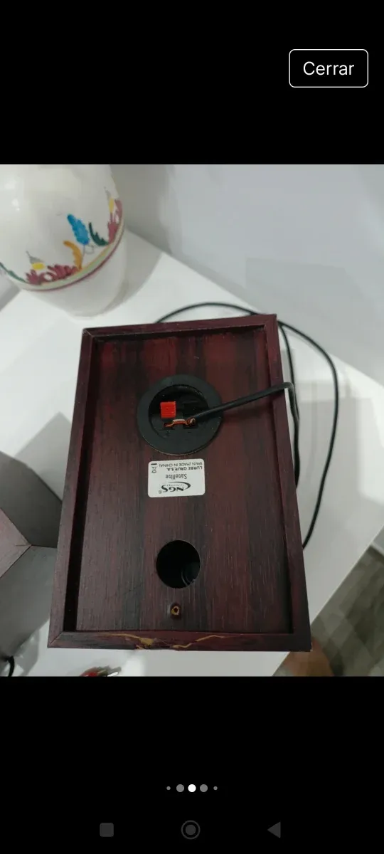 Altoparlanti 2.1 in legno NGS con subwoofer