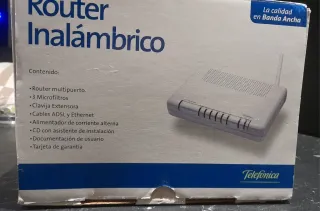 Router Inalámbrico Telefonica ADSL